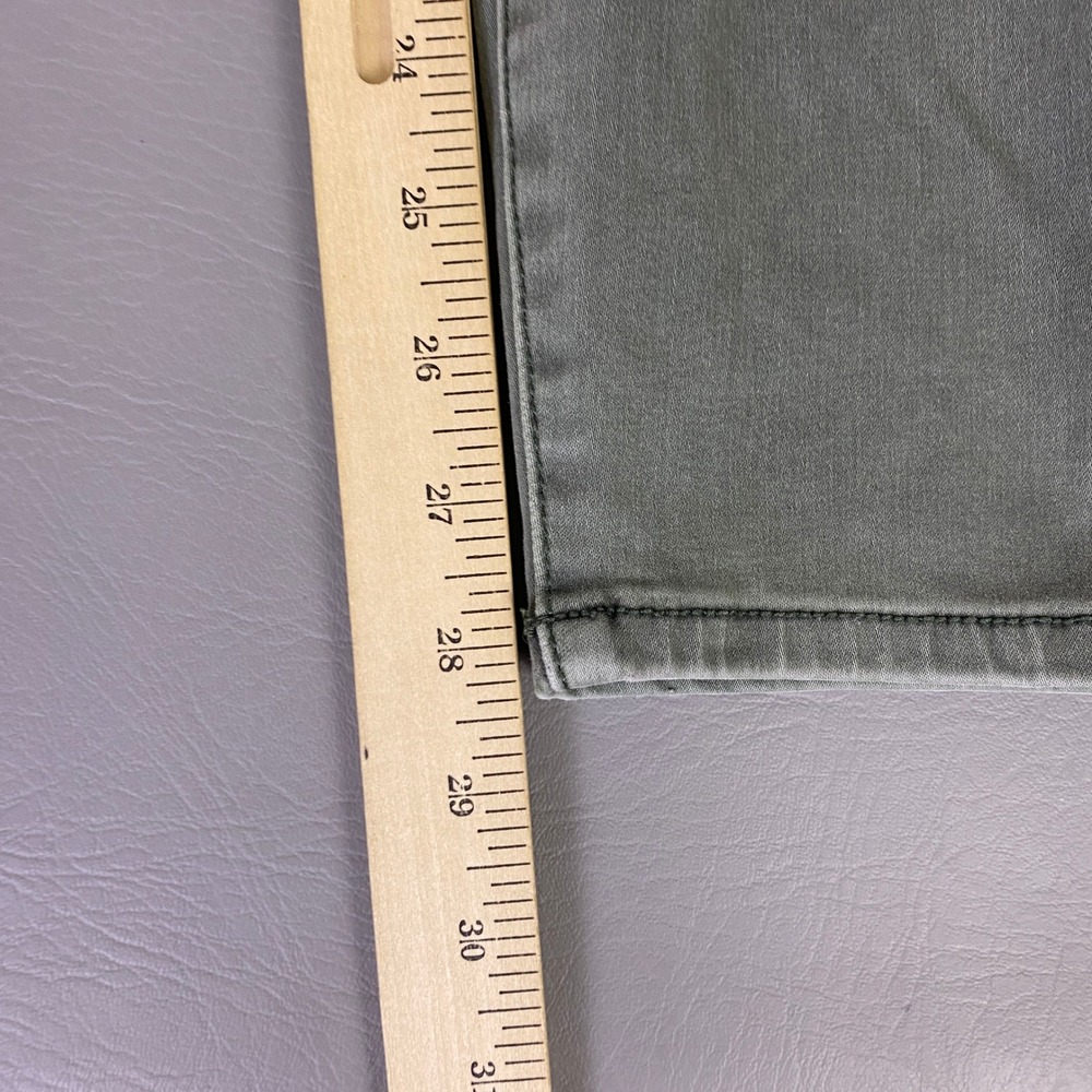 Maurices Jeans Womens Plus Size 20w Regular Olive Green Skinny Leg Stretch Denim - Picture 9 of 12